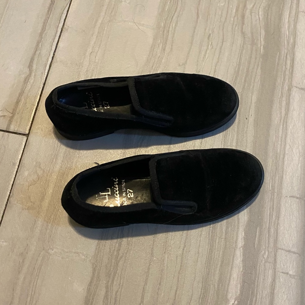 Luccini Velvet Smoking Shoe
